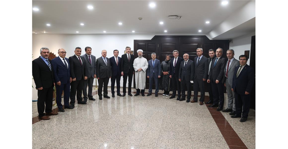 DİYANET İŞLERİ BAŞKANLIĞI MİLLETİMİZİN GÖZ BEBEĞİDİR.